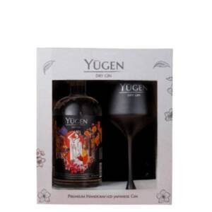 Gin Yugen dry japones con copa y estuche