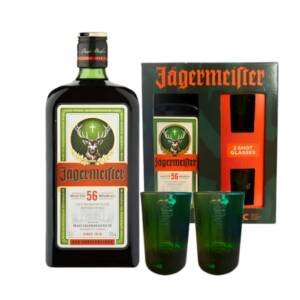 Jagermeister Box + 2 chupitos