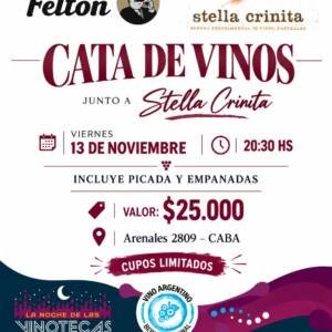 CATA DE LA NOCHE DE LAS VINOTECAS - 13 DE NOVIEMBRE